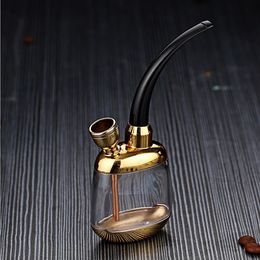 Smoke Pipe Smoking Pipe Mini Hookah Philtre Water Pipes Tobacco Cigarette Holder Philtres Gadgets for Men Gift