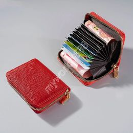 Wallets 11 Detents Cards Holders PU Licence Bank Credit Bus ID Card Holder Cover Organiser Anti Demagnetization Organ Wallets Bags Pouch