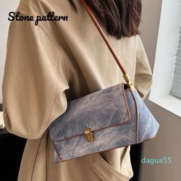 Evening Bags 2023 Shoulder Side Bag Winter Designer Trend Small Denim Crossbody Fashion Handbags And Purses