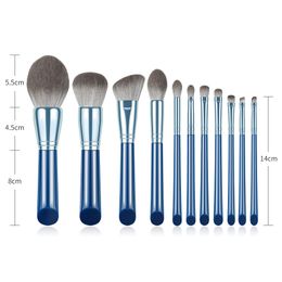 Beauty Items 11pcs High Quality Synthetic Hair Makeup Brush Set Manufacturer