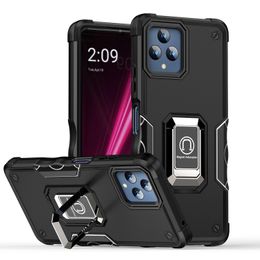 Side Slip Stripe Cases For INFINIX HOT 12i 12 Play TECNO SPAPK 9 Pro POP 6 TCL ION Z 20 XE Armor Kickstand Phone Case Cover