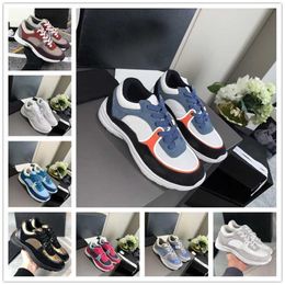 Vintage Suede Casual Shoes Men Women Calfskin Sneakers Fashion Increasing Designers Platform Shoe Top Quality Leather White TrainersCGDB