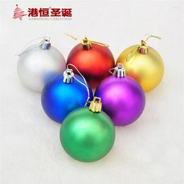 Christmas Decorations 6PCS/Lot 4-6CM Colourful Styrofoam Foam Ball White Craft Balls For DIY Party Decoration Supplies Gifts