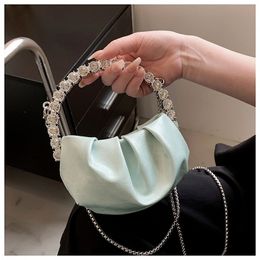 Evening Bags GWPPDMY Small Messenger for Women Trend Female Shoulder Fashion Ladies Crossbody Handbags Hold In Hand Chain 230320