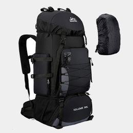 Outdoor Bags 80L 90L Large Camping Backpack Travel Bag Men's Women Luggage Hiking Shoulder Bags Outdoor Climbing Trekking Men Travelling Bag 230320