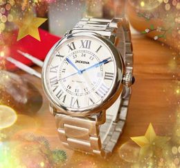Digital Number Roman automatic mechanical movement watch 40mm 904L stainless steel sapphire glass Self-wind Fashion Classic Wristwatch Clock Relogio Masculino