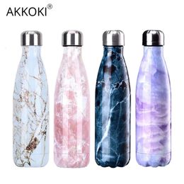 Water Bottles Custom Bottle For Water 500ml Thermos Bottle Of Stainless Steel Vacuum Flasks Thermoses Cup Thermocup Thermal Thermocouple 230320