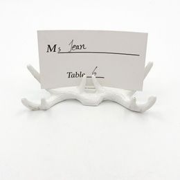 Wedding Decoration Resin Antler Place Card Holder for Wedding Favors Supplies Wholesale dh9911