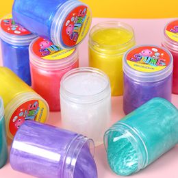 Crystal Slime Clay Toys Glue Plasticine 150g Kids Antistress Toy Supplies Fluffy Slime Foam Cotton Putty Soft Polymer DIY 1990