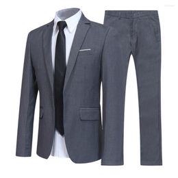 Men's Suits Men Blazer Slim Men's Business Casual Groomsman Three-piece Suit Blazers Jacket Pants Trousers Vest Sets Wedding Set