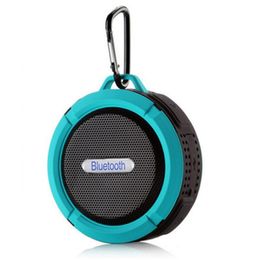 Bluetooth speaker c6 Waterproof Outdoor suction Cup Mini Bluetooth speaker mobile phone car subwoofer small speaker USB Bluetooth TF radio