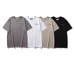 men t shirt luxe designer tee tshirt beach oversized white clothes cotton casual solid Colour fashion top for man woman