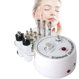 3 In 1 Diamond Microdermabrasion Dermabrasion Vacuum Spray Acne Removal Facial Care Beauty Machine for Home/Spa