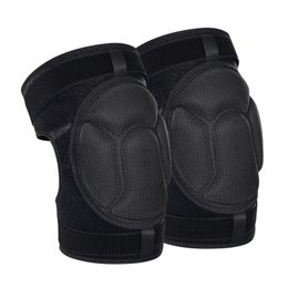 Knee Pads Elbow & Adjustable Protective Thicken Sponge Cushion Protection Anti-slip Guard Safety Equipment