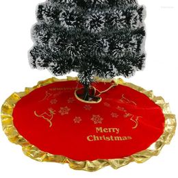 Christmas Decorations Deer Cart Tree Skirt Snowflake Shape Year Atmosphere Manufacturing