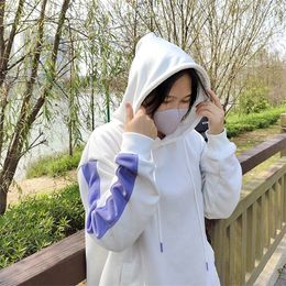 Womens Hoodies Sweatshirts White Astronaut Hoodie Pants Set Material 100% Cotton 230317