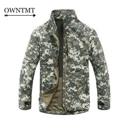 Men's Jackets Tactical Jacket Military Clothing Men Coats Hunt Camouflage ACU Army Coat Windcheater