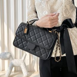 Quality 1 Messenger Bag 22k 25cm Luxury Shoulder Handbag Genuine Leather Designer Bags with Box C164