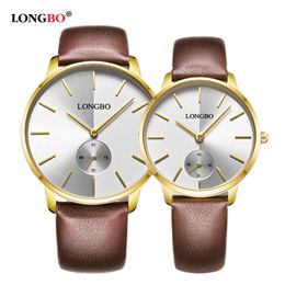 Wristwatches Couple Watches Quartz Wristwatch Fashion Business Watch For Men Women Leather Strap Pair Relogio Masculino