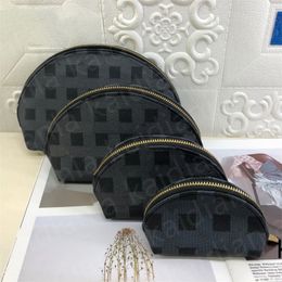 Designer Woman bag purse handbag cosmetic bags case clutch high grade quality lady girls flower checker grid 4pcs/set