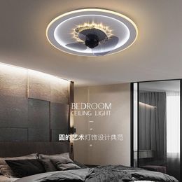 Ceiling Lights Thin Fan Lamp 2023 Simple Living Room Bedroom Integrated Children's Electric