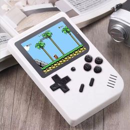 New Retro Portable Game Players Mini Handheld Video Game Console 8-Bit 3.0 Inch Colour LCD Kids Colour Game Player Built-in 400 Games TV Consola AV Output Dropshipping