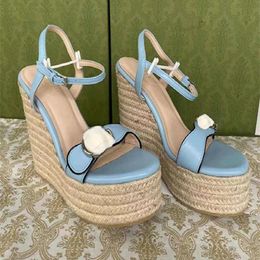 Trendy Fashion Wedge Heel Sandals platform espadrille for women girls lady ladies