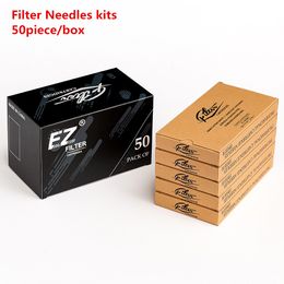 Tattoo Needles 50Pcs Assorted FILTER Tattoo Cartridge Needles Mixed #10 #12 RL RS M1C M1 for Rotary Cartridge Tattoo Machine Pen Tattoo Girps 230317