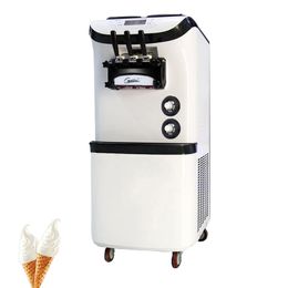 Commercial Soft Ice Cream Maker Machine Gelato Making Machines Sweet Cone Type Ice Cream Vending Machine 3300W
