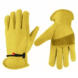 Cycling Gloves 1 Pair Cowhide Welding Tips Tricks Heat Shield Welding Gloves Soft Sensitive Gloves Finger Guards for TIG Welding TIG Glove 230317