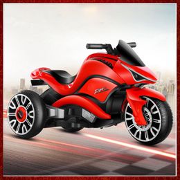 2023 Children's Electric Motorcycle Can Sit On People Baby Boy Girl Child Tricycle Charging Remote Control Toy Car Battery Stroller For Children Kids Birthday Gifts