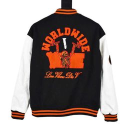 Hip Hop Baseball Jackets Men Women Sweatshirt Designer Jacket 3d Embroidery Wool Coat Fashion Oversize Tracksuit Mens Clothing