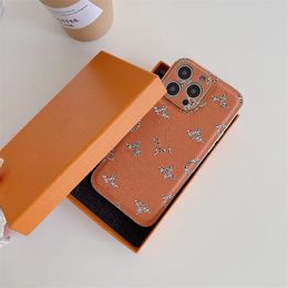 New Designer Fashion Phone Cases For iPhone 15 14 Pro Max 13 12 15Pro 11 XR PU leather shell Samsung S23 S22 plus S20U NOTE 10 20 Ultra Cover Letters Shell