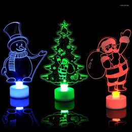 Christmas Decorations 15cm LED Tree Creative Colorful Butterfly Night Light Decorative Wall Lamp Decoration #11030