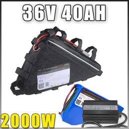 36V Triangle Bag electric bike 1000W 2000W 3000W 40Ah ebike battery