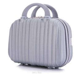 Suitcases Suitcase female 13inch mini cosmetic case small suitcase student toiletry bag 230317