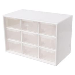 Other Home Garden 9Layer Der Desk Storage Box Plastic Document Sundries Holder Cosmetic Cabinet Organiser Desktop Makeup Y1113 Dro Dht6X