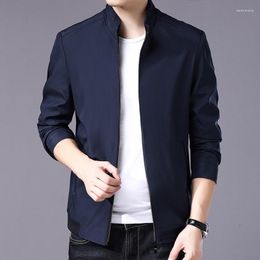 Men's Jackets MRMT 2023 Brand Loose Thin Jacket Coat Stand Collar Large Casual Men Overcoat For Male