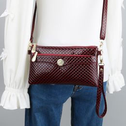 Evening Bags Vintage Pu Leather Mini Handbag Wedding Clutches Ladies Party Purse Famous Designer Crossbody Shoulder Messenger 230317