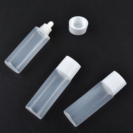 Contact Lens Storage Set Eyes Dropper Bottle Plastic Liquid Bottle Transparent Travel Storage Box Container for Contact Lens Case