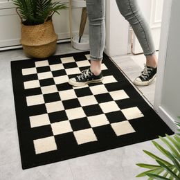 Classic Furnishings Entrance Floor Mat Home Doorway Hallway Dust Removal Wear-Resistant Door Mat Simple Absorbent Non-Slip Carpet