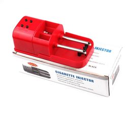 Cigarette Rolling Machine Automatic Electric Filling Roller Tobacco Maker Smoking Making Machine Smoke Double Tube Injector Machine 8MM US EU Chargers DHL