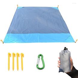 Outdoor Pads Mini Pocket Blanket Folding Moisture-proof Beach Mat European And American Waterproof Picnic