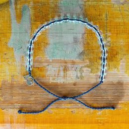 Braid Bead Bracelet Glass Crystal String Strand Drawstring Hand Woven Bracelets Boho Jewellery