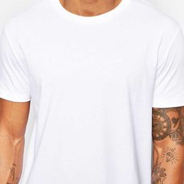 T-Shirts 2023 Brand Men's Cotton Clothing White T Shirt Hip Hop Men T-Shirt Extra Length Man Tops Tee Long Line Tshirt For Male P230516 good