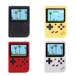 Retro Portable Game Players Mini Handheld Video Game Console 8-Bit 3.0 Inch Colour LCD Kids Colour Game Player Built-in 400 Games TV Consola AV Output DHL