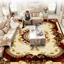 Carpet European Living Room Rugs for Bedroom Outdoor Decor Tatami Entrance Door Mat Area Large luxury 230320