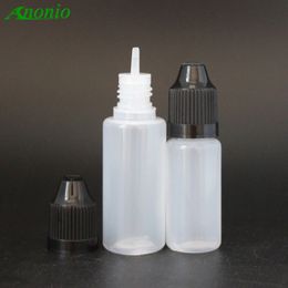 perfume bottle 15ml Plastic Dropper Bottles With Childproof Cap Eye Dropper Bottle 15ml e-liquid Bottle