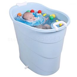 Bathing Tubs & Seats Whole Body Bathtub Household Sweat-steaming Water-saving Large Baby Bathtub1