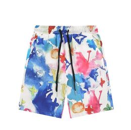 Fashion Mens Shorts Summer Beach Pants Boardshort Quick Drying Camouflage Pattern Print Loose Streetwear Size M-XXXL